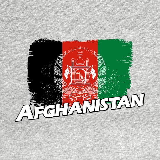 Afghanistan flag by PVVD